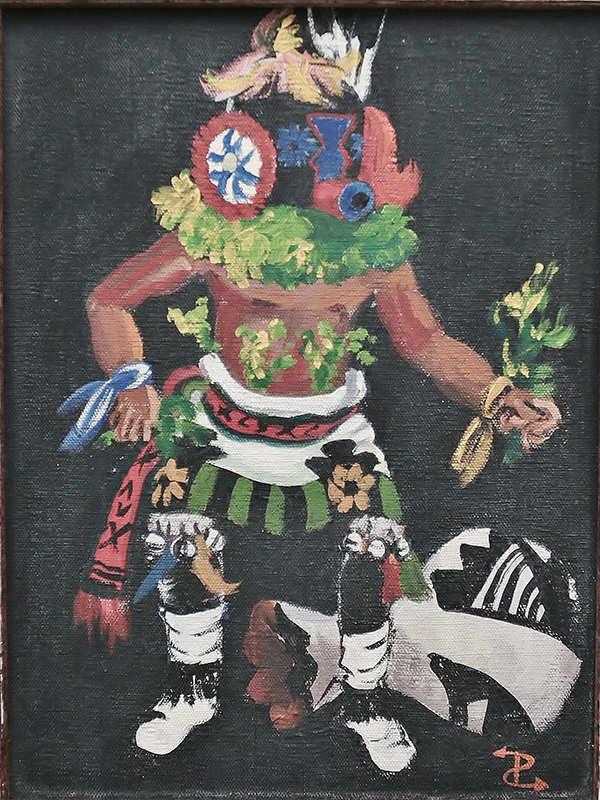 Avach Hoya, Zuni corn dancer