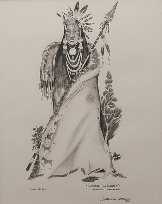 Shoshone war chief I