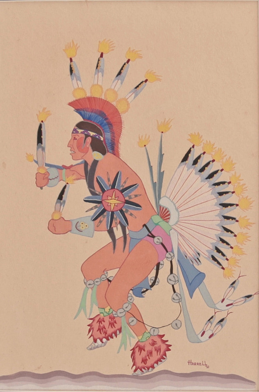 Traditional dancer (Harrell)