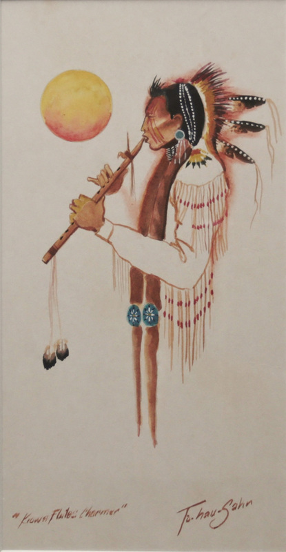 Kiowa flute charmer