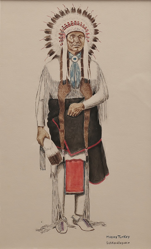 Portrait of chief standing