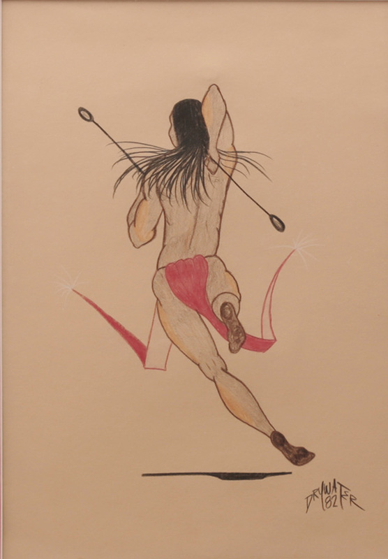 Stickball player II