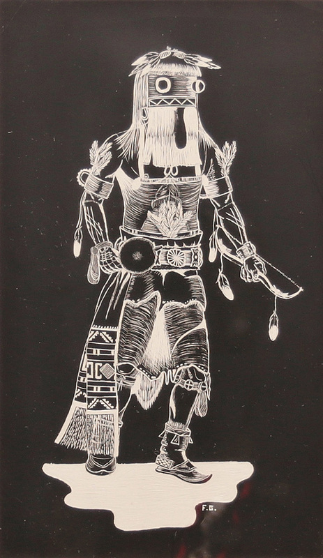 Chakwaina Kachina dancer