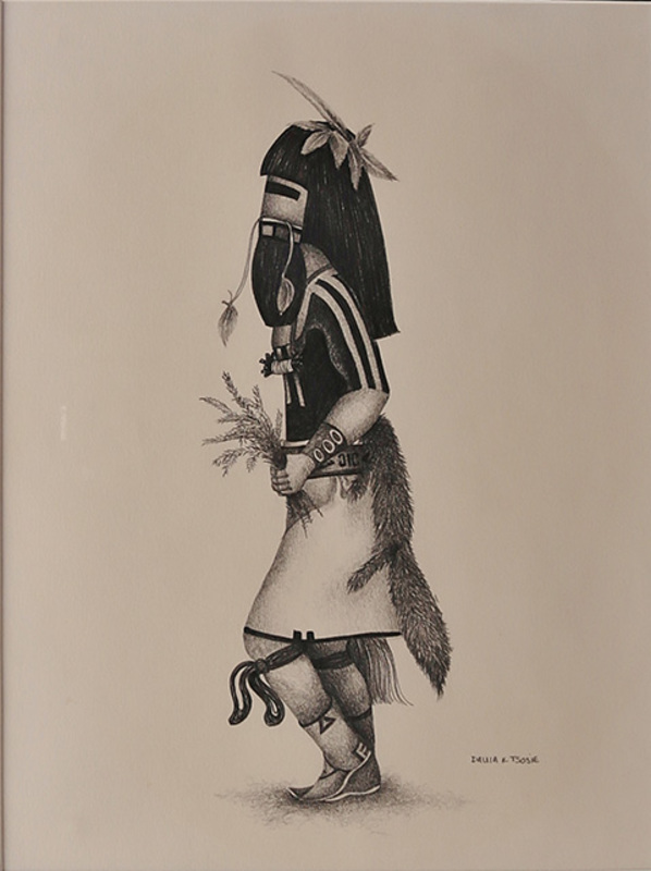 Long-Hair Kachina dancer (Tsosie)