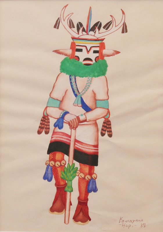 Deer Kachina dancer