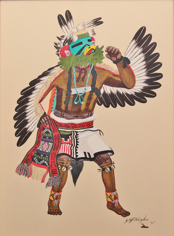 Eagle Kachina dancer II (Bahnimptewa)