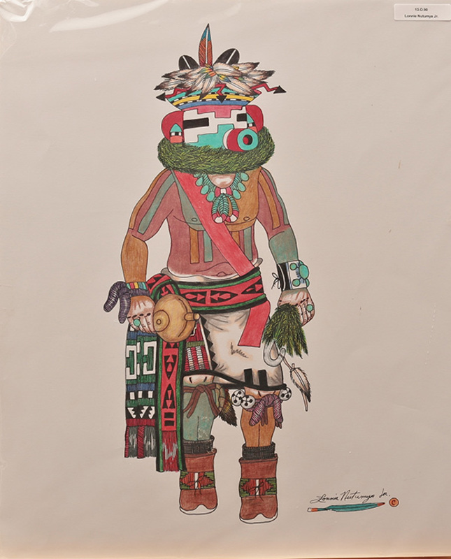 Cocklebur Kachina dancer (Nutumya)