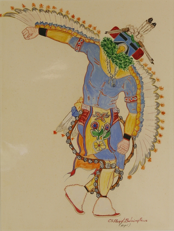 Kwahu Kachina dancer