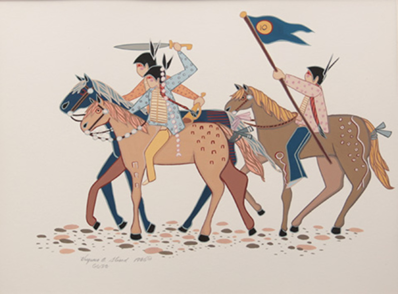 Charge of the 10th Brigade