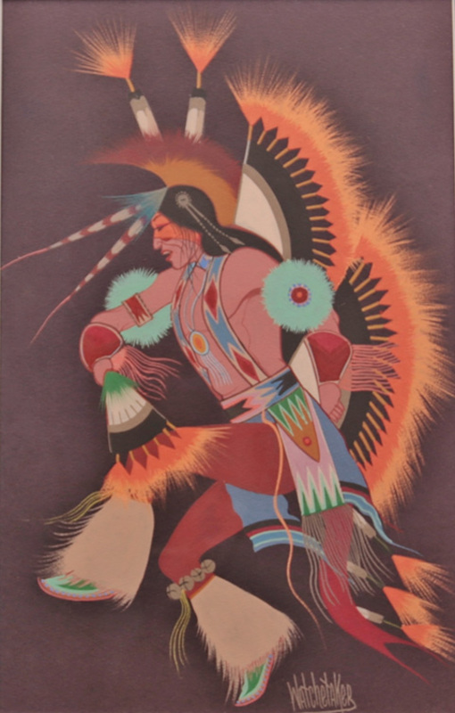 Oklahoma fancy feather dancer