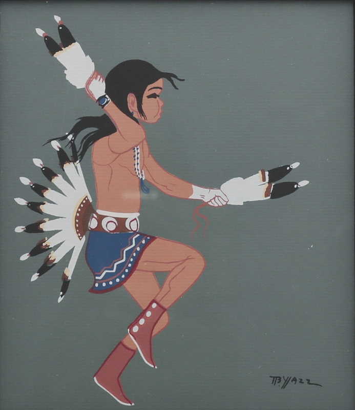 Untitled (Navajo boy dancer)