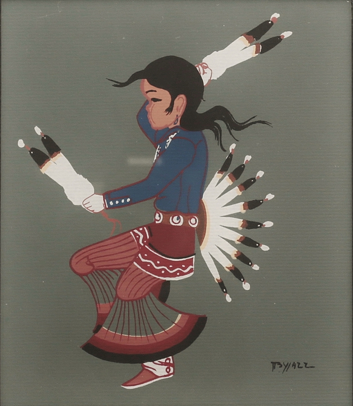 Navajo girl dancer