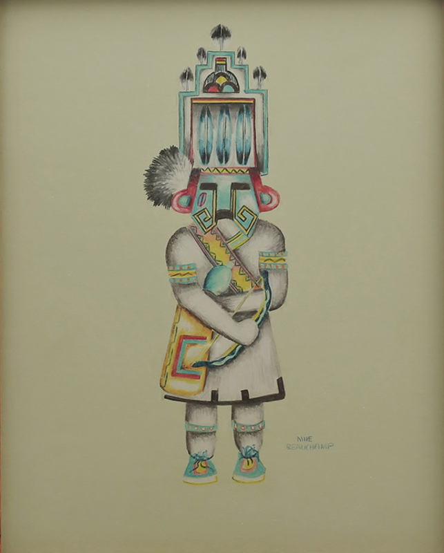 Hopi Kachina dancer (Beauchamp)