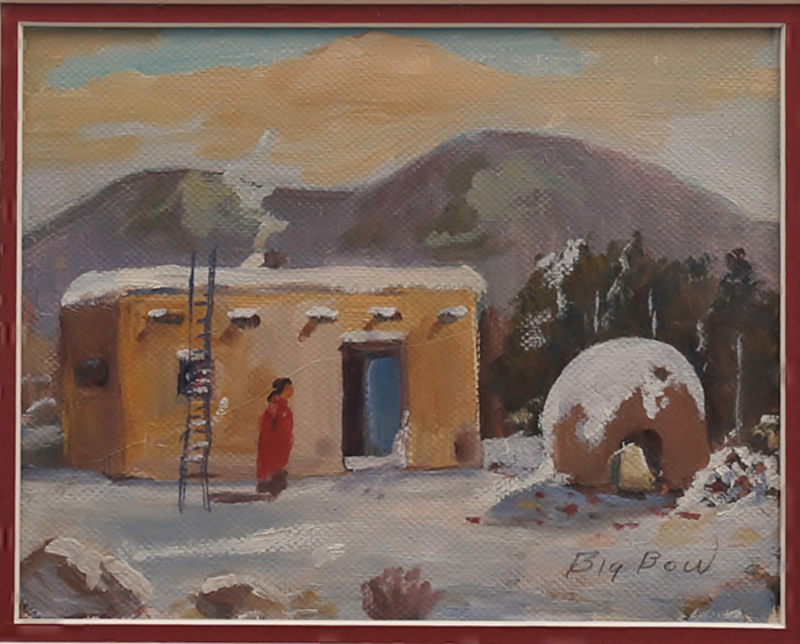 Domestic Pueblo scene