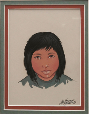 Portrait of girl (Mauldin)